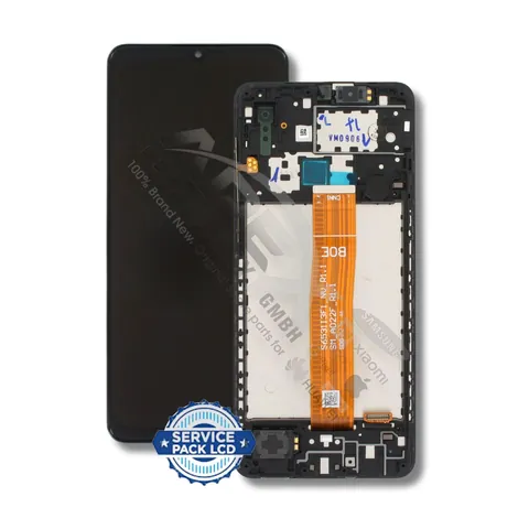 SM-A022 (A02 2021) BLACK (With Frame) LCD