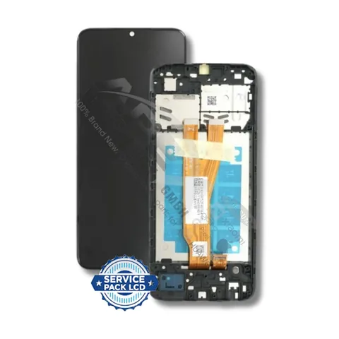 SM-A032 (A03 Core 2022) BLACK (With Frame) LCD