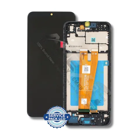 SM-A045 (A04 2022) BLACK (With Frame) LCD