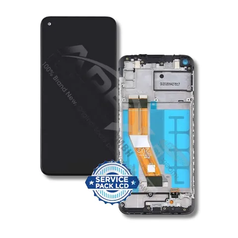 SM-A115 (A11 2020) BLACK (With Frame) LCD