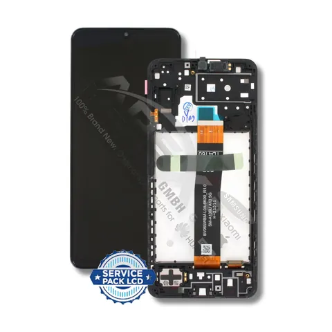 SM-A136 (A13 5G 2022) BLACK (With Frame) LCD