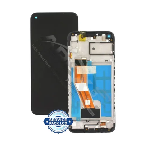 SM-M115 (M11 2020) BLACK (with frame) LCD