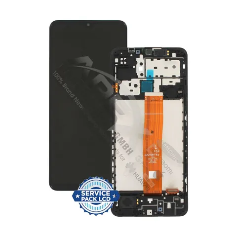 SM-M127 (M12 2021) BLACK (with frame) LCD